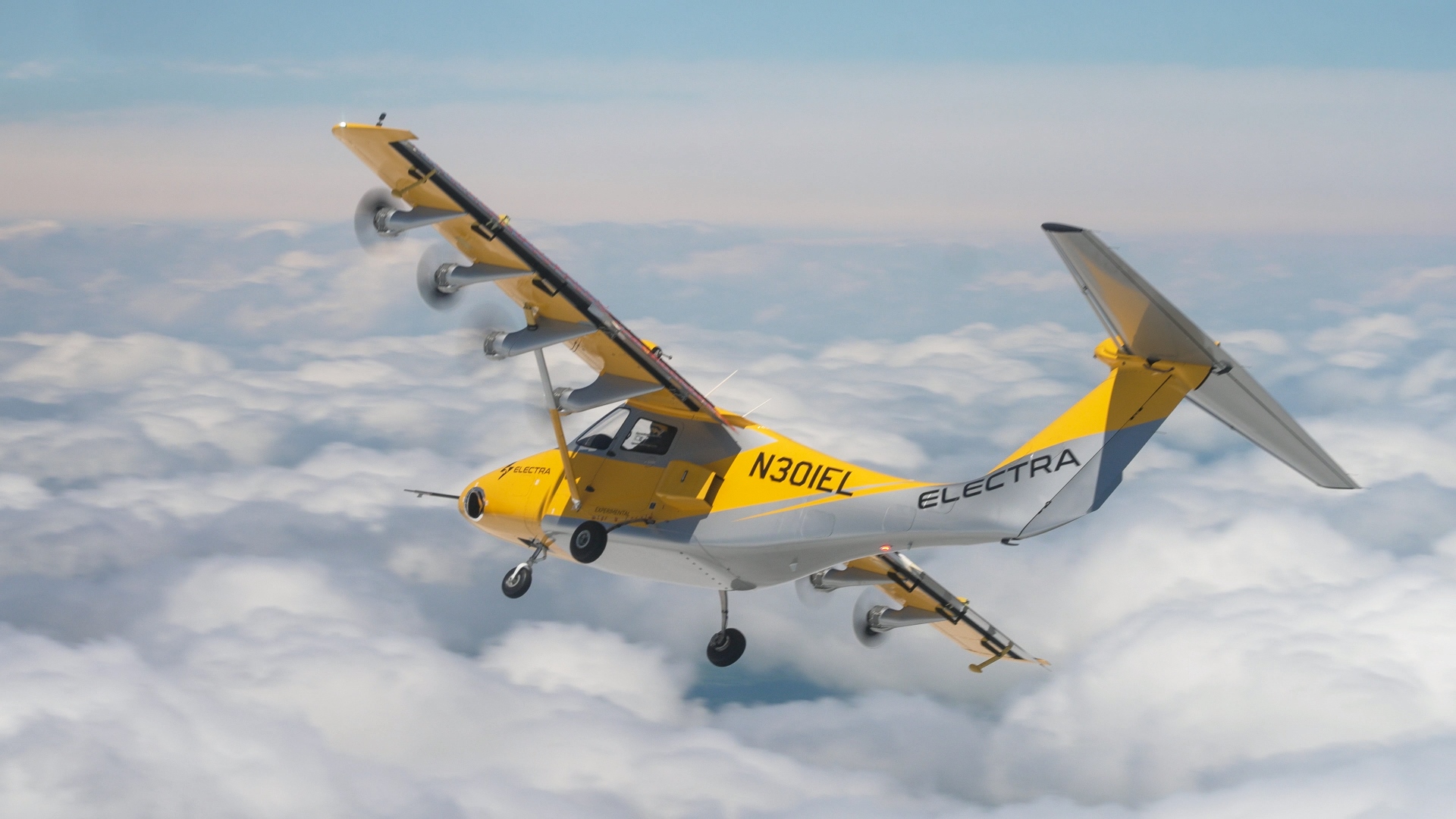 Electra’s Hybrid-Electric Test Aircraft Achieves First Ultra-Short  eSTOL Takeoff and Landing in Piloted Test Flights