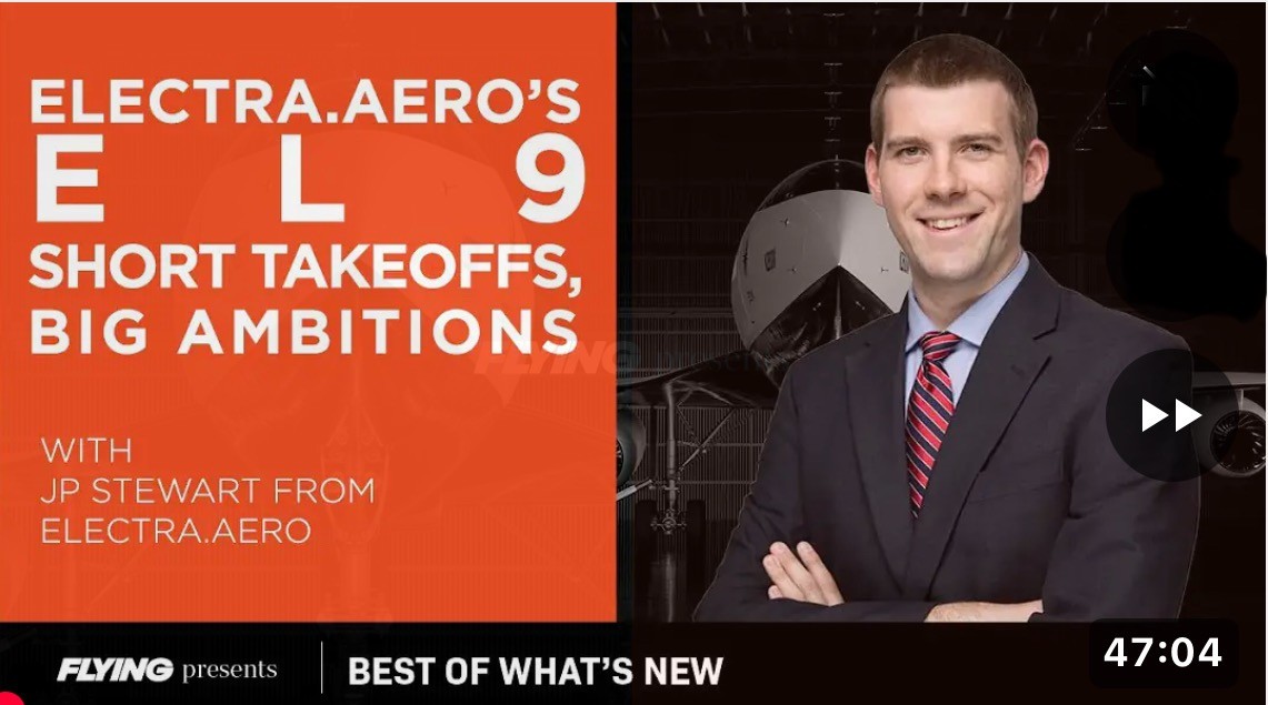 Electra.aero's EL9: Short Takeoffs, Big Ambitions