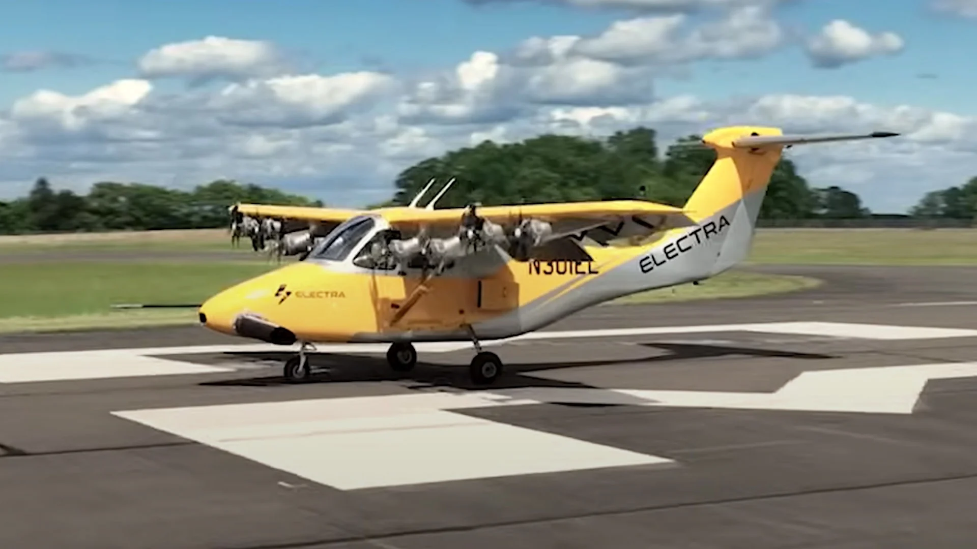 Video shows new hybrid aircraft complete mind-blowing test flight with 'almost no runway'